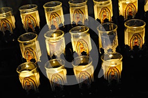 Mission San Luis Rey Votive Candles photo