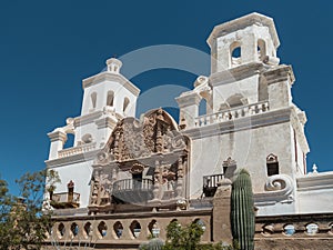 Mission San Xavier del Bac in Tucson