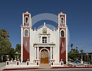 Mission of Santiago de los Coras in the small town of Santiago in the Los Cabos Municipality.