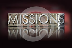 Missions Letterpress photo
