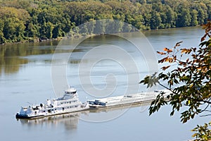 Mississippi barge 3 photo