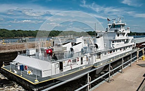 Mississippi Barge Boat