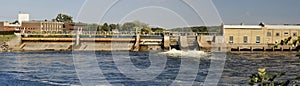 Mississippi Dam Panorama