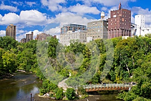 Mississippi and flour mill