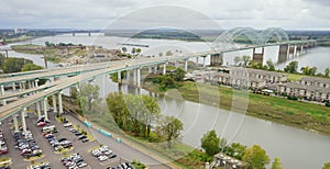 Mississippi river landscape