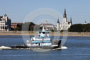 Mississippi River in New Orleans, Louisiana