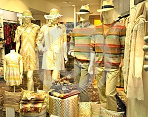 Missoni high fashion store in Italy
