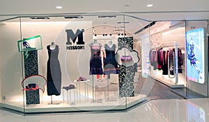 Missoni shop in Hong Kong