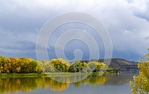 Missouri river at Fort Benton Montana.