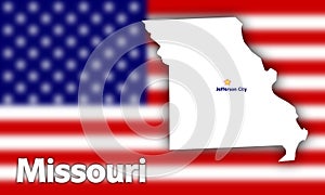 Missouri state contour