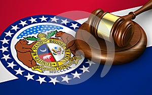 Missouri State Law Legal System Concept