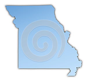 Missouri(USA) map