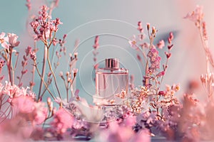 Mist of Eau de Parfum enriches the nautical-style perfume, spray creating a luxury fragrance of olfactory sensations photo