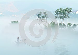 The mist over lucid lake (4)