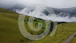 Mist on Transalpina