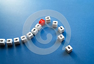 A mistake leads to the collapse of progress. Critical error. An insurmountable problem, need to change the plan. Failure and loss