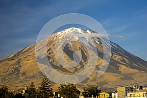 Misti volcano. Arequipa, Peru photo