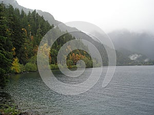 Mistic Mountains by the Lake