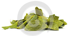 Mistletoe dried leaves