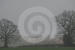 Misty Day at Bewl Water