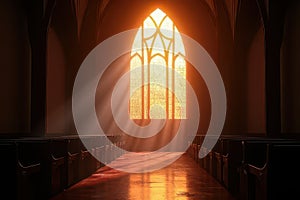 Misty Forest at Dawn