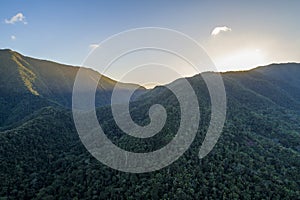 Misty Mayan Mountains in Central America