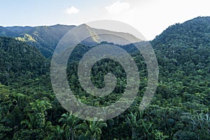 Misty Mayan Mountains in Central America