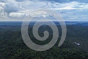 Misty Mayan Mountains in Central America