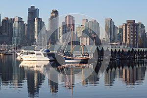 Misty Morning, Coal Harbor Vancouver