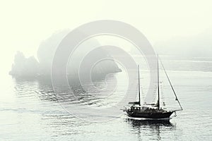 Misty Morning At Marmaris