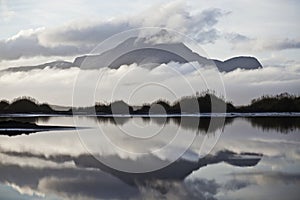 Misty Mountain in Iceland