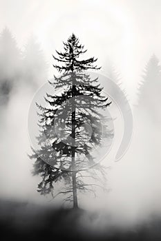 Misty Mountain Solitude