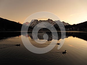 Misurina lake