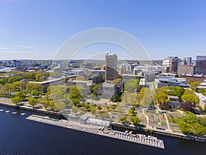 MIT aerial view, Cambridge, Massachusetts, USA