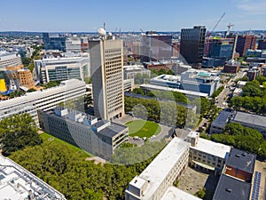 MIT aerial view, Cambridge, Massachusetts, USA