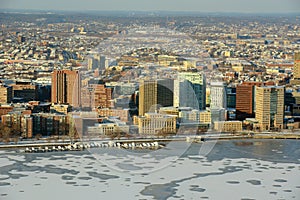 MIT campus on Charles River bank, Boston photo