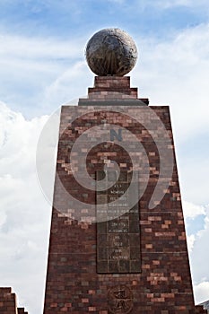 Center Of The World, Mitad Del Mundo, Equatorial Monument photo