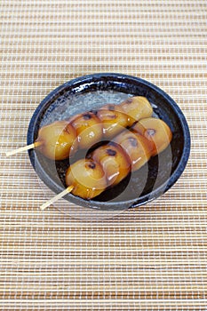 Mitarashi Dango lapanese dumpling