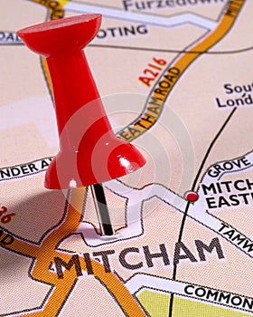 Mitcham in London