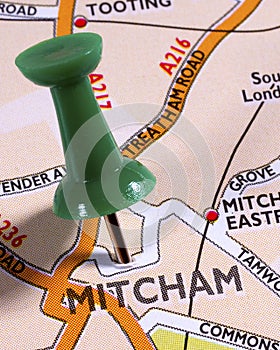 Mitcham in London