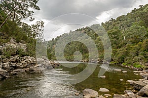 Mitchell River in Gippsland, Victoria, Australia