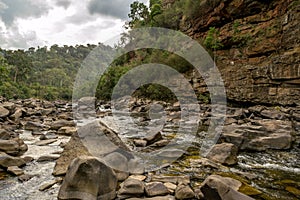 Mitchell River in Gippsland, Victoria, Australia photo