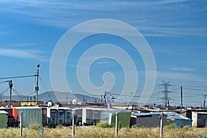 Mitchells Plain township in Cape Town