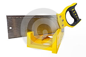 Miter Box with Saw.