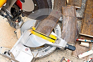 Miter Saw and Laminate Offcuts