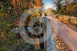 Mitford Bridge over River Wansbeck