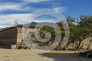 Mitla archeological Zapotec ruins Oaxaca Mexico