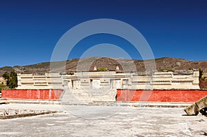 Mitla ruins in Mexico photo