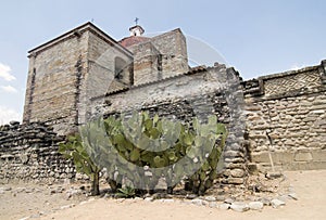 Mitla ruins at Oaxaca, Mexico