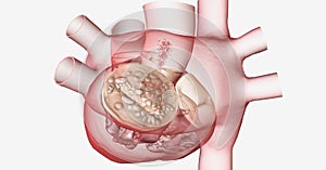 Mitral valve stenosis is the stiffening and narrowing of the hea